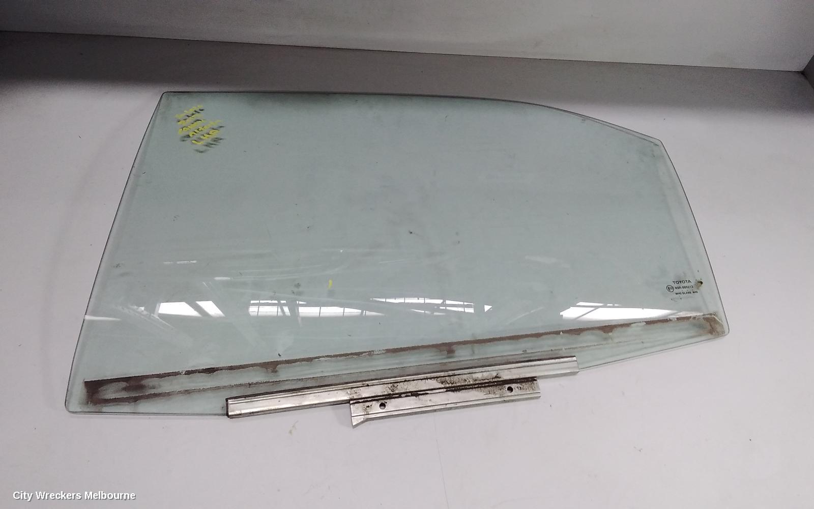 TOYOTA CAMRY LEFT REAR DOOR WINDOW, ASV50/AVV50, 12/2011 - 05/2015 - Image 1