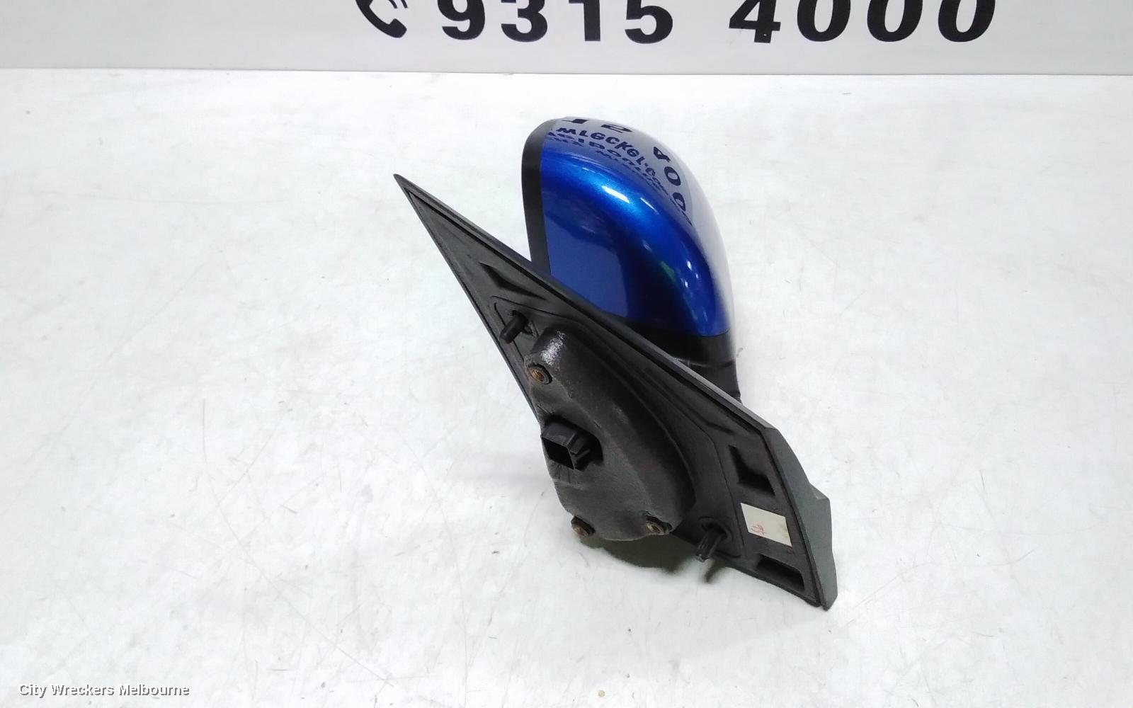 HOLDEN BARINA LEFT DOOR MIRROR, TM, COLOUR CODED, 09/2011 - 12/2018 - Image 3