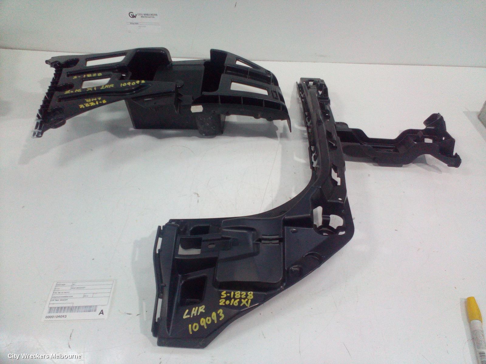 BMW X1, F48, 08/2015 - 06/2022, LHR  BAR  BRAKET: 109093 - Image 2