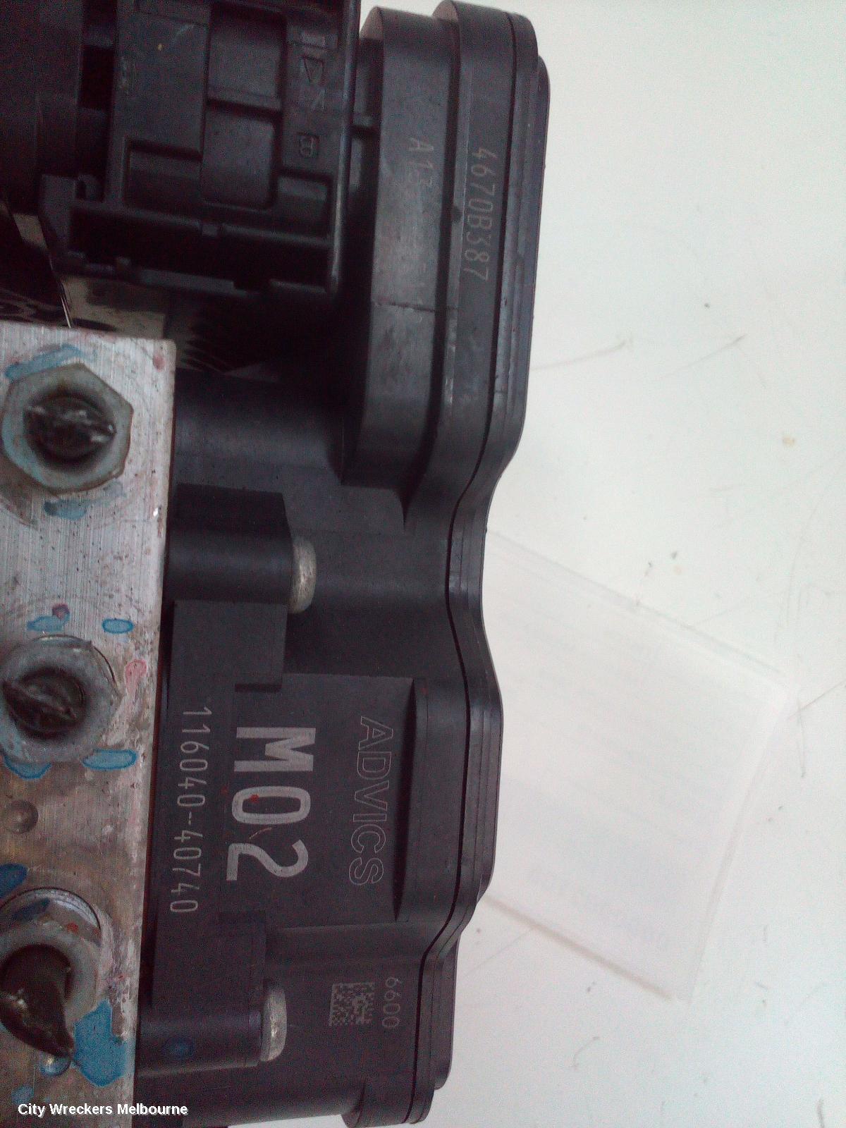 MITSUBISHI TRITON ABS PUMP/MODULATOR, MQ, P/N 4670B387, 04/2015 - 10/2018 - Image 3
