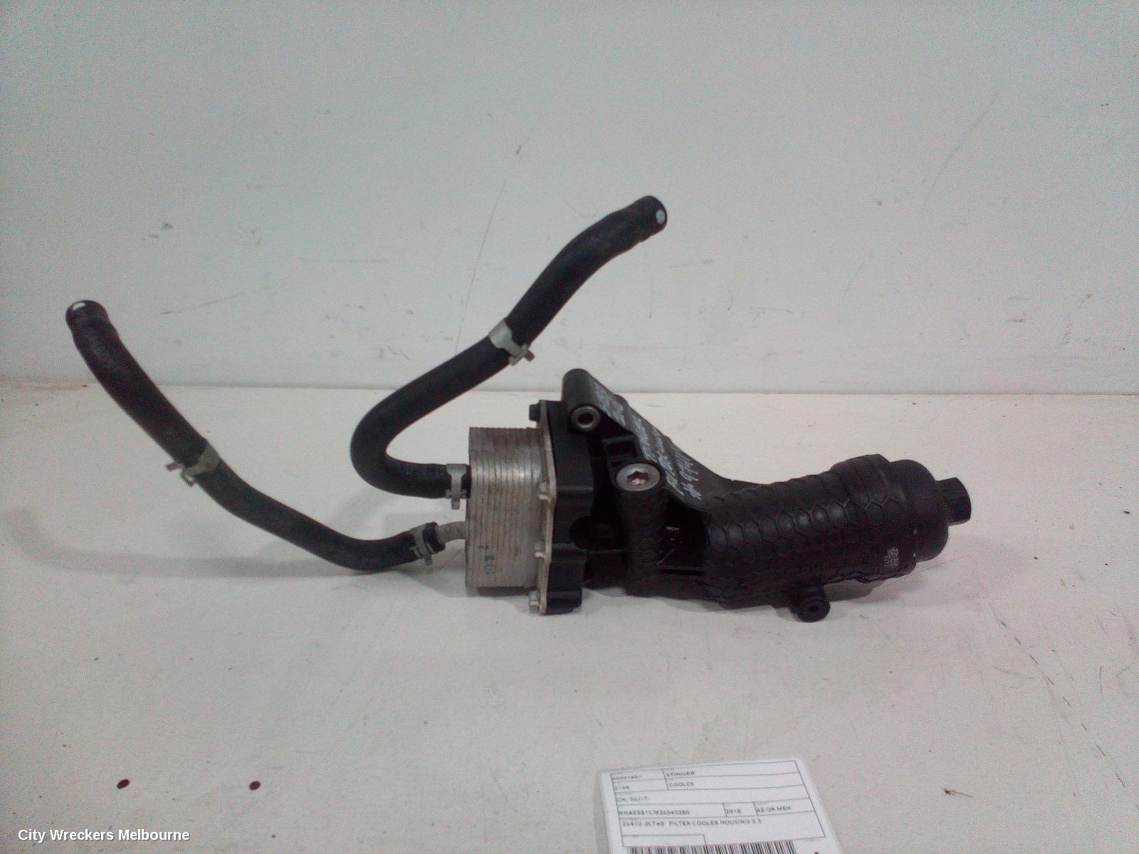 KIA STINGER COOLER, TRANSMISSION OIL COOLER, PETROL, 3.3, G6DP, TWIN TURBO, CK, 06/2017 - 04/2023 - Image 3