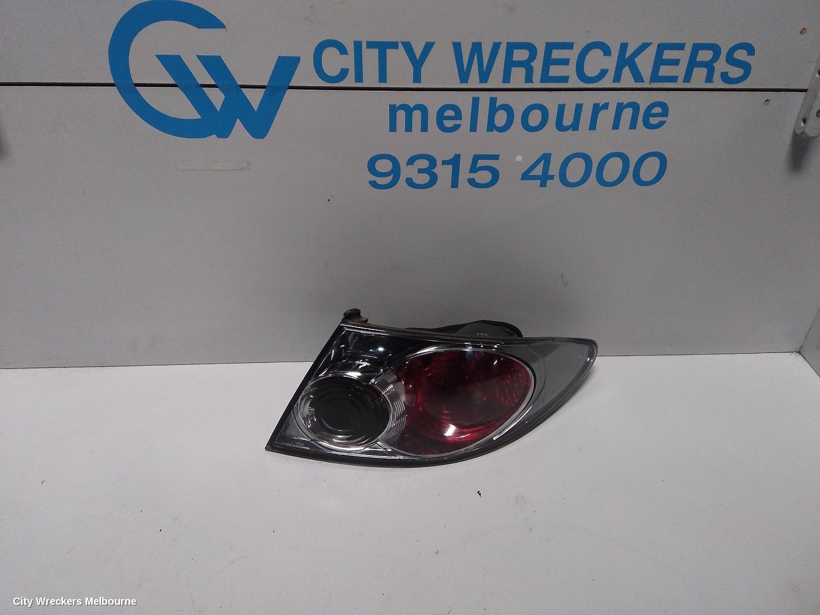 MAZDA 6 RIGHT TAILLIGHT, GG/GY, IN BODY, SEDAN/HATCH, LENS# 220-61980, 08/2005 - 11/2007 - Image 2