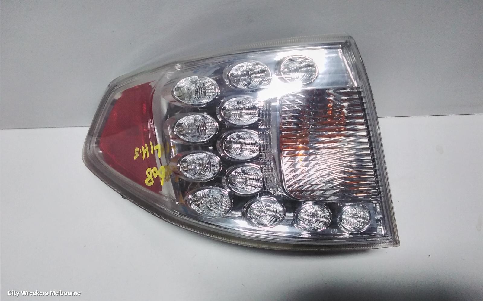 SUBARU IMPREZA LEFT TAILLIGHT, G3, HATCH, WRX, IN BODY, 04/2007 - 12/2013 - Image 3