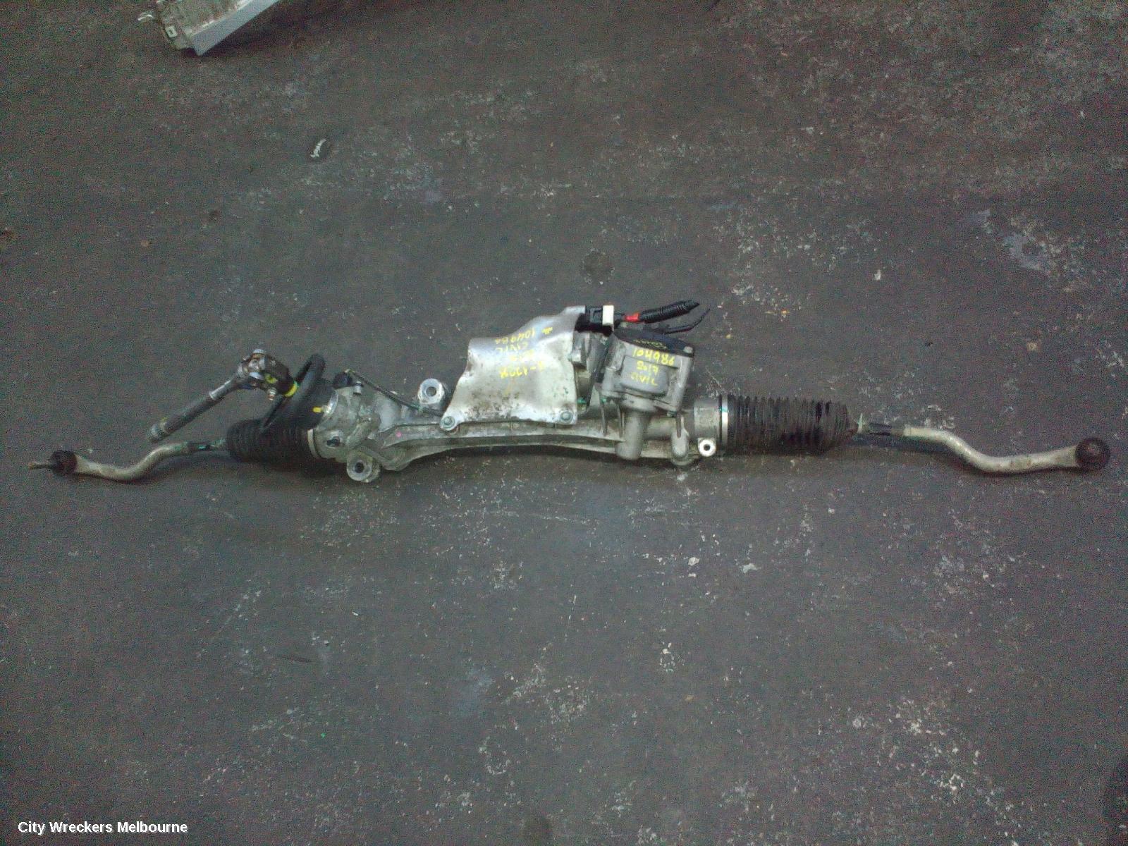 HONDA CIVIC STEERING BOX/RACK, 10TH GEN, VTI/VTI-S, 1.8, 05/2016 - 08/2021 - Image 3