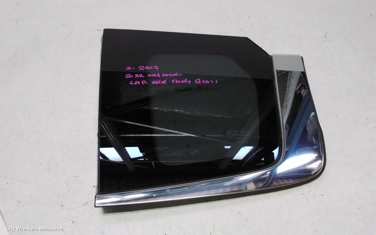 MITSUBISHI OUTLANDER LEFT REAR SIDE GLASS, ZM, PRIVACY TINT TYPE, 08/2021 ONWARDS - Image 1