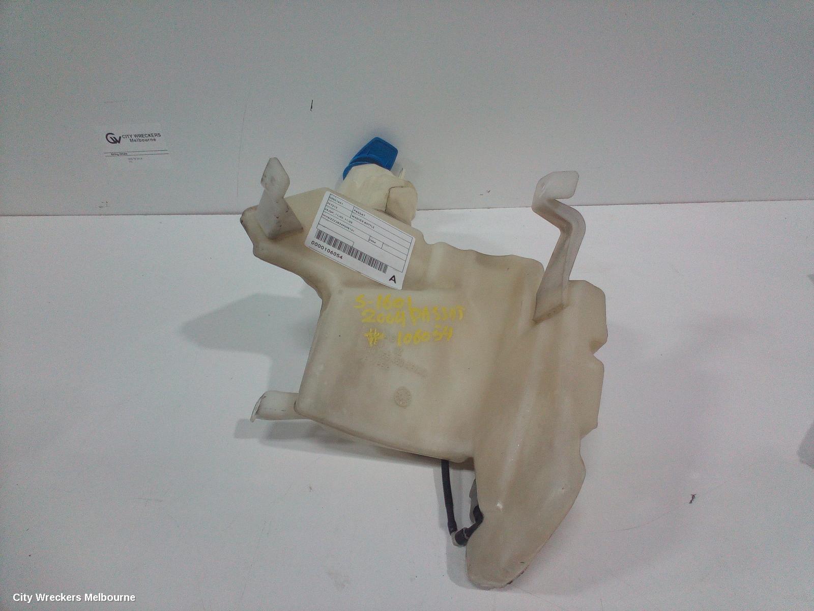 VOLKSWAGEN PASSAT WASHER BOTTLE, 3B/GP, 11/2002 - 11/2005 - Image 1