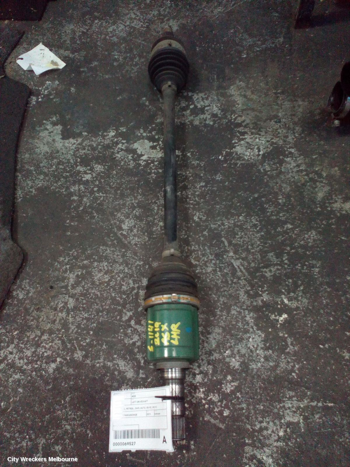 MITSUBISHI ASX LEFT DRIVESHAFT, FRONT, 2.0, PETROL, 2WD, AUTO, XB-XD, 09/2012 - 12/2024 - Image 1