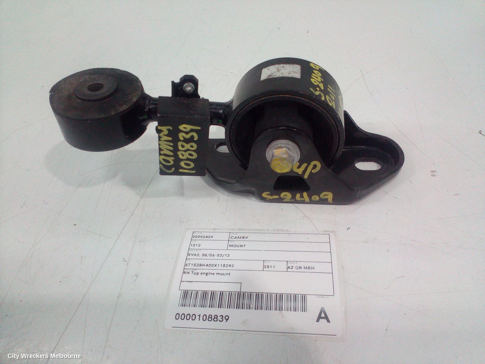 TOYOTA CAMRY MOUNT, XV40, 06/2006 - 02/2012 - Image 1