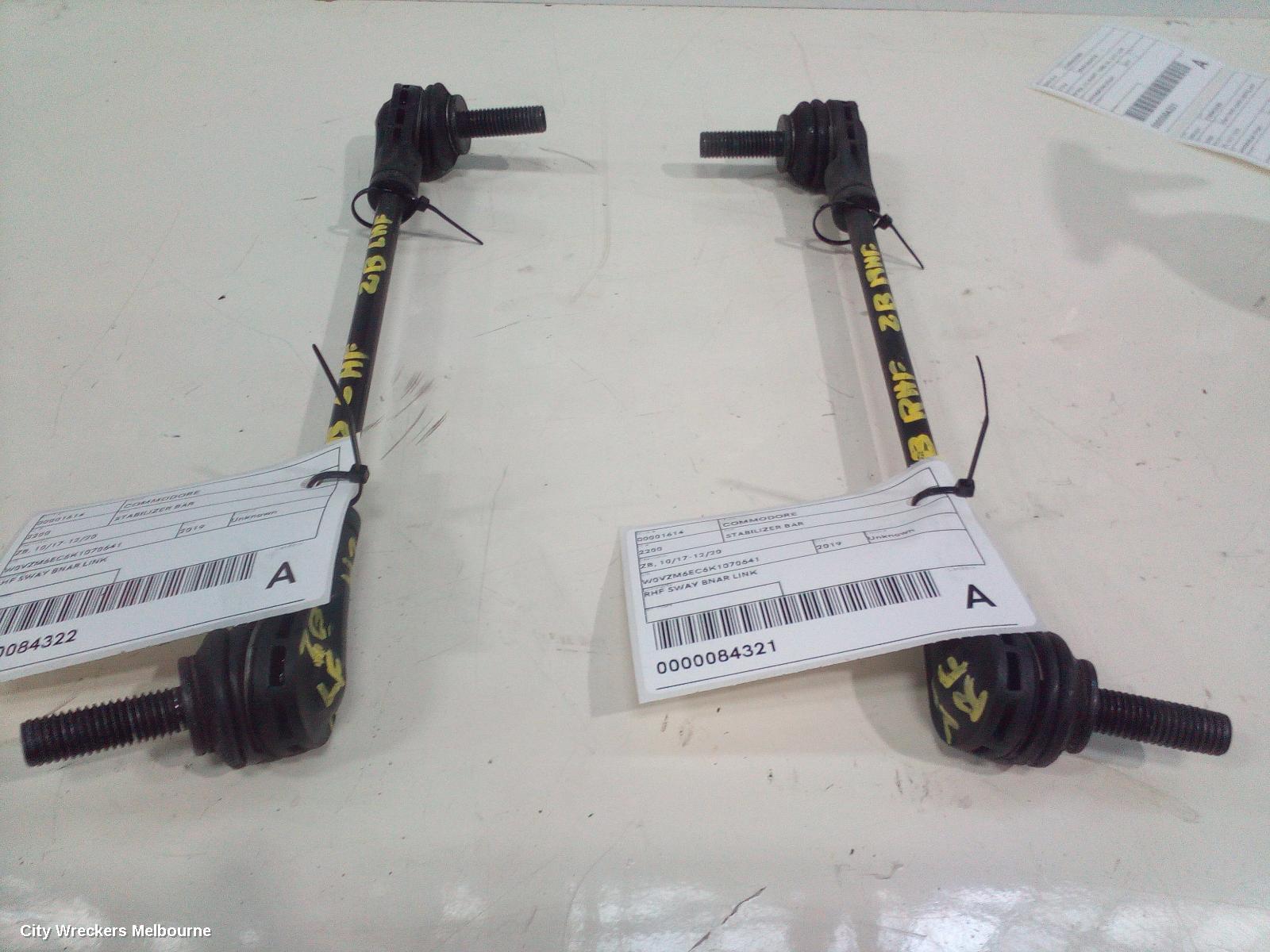 HOLDEN COMMODORE STABILISER BAR, ZB, 10/2017 - 12/2020 - Image 2