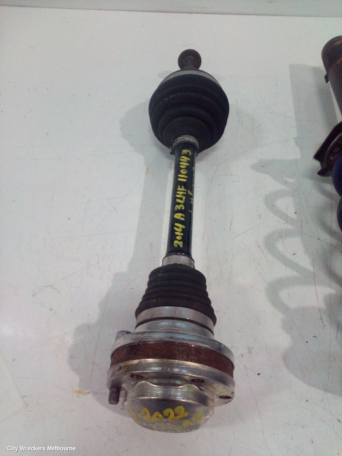 AUDI A3 LEFT DRIVESHAFT, FRONT, PETROL, 1.8, CJSA CODE, 8V (A3), 05/2013 - 05/2016 - Image 2