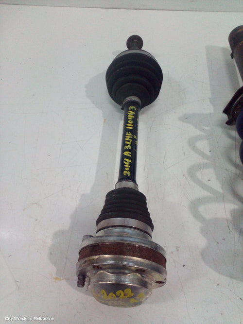 AUDI A3 LEFT DRIVESHAFT, FRONT, PETROL, 1.8, CJSA CODE, 8V (A3), 05/2013 - 05/2016 - Image 2