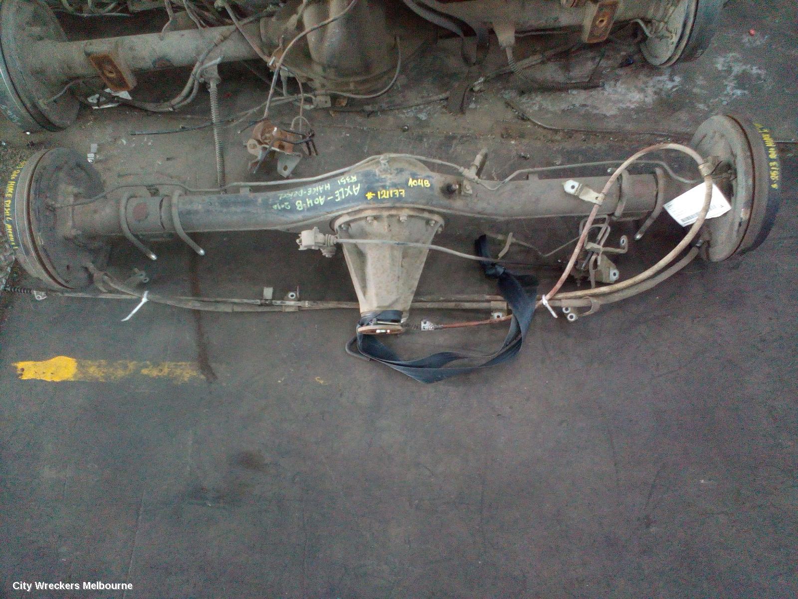 TOYOTA HIACE REAR DIFF ASSEMBLY, DIESEL, KDH, LWB/SLWB, 3.909 RATIO (A04B CODE), ABS TYPE, 09/2006 - 02/2015 - Image 2