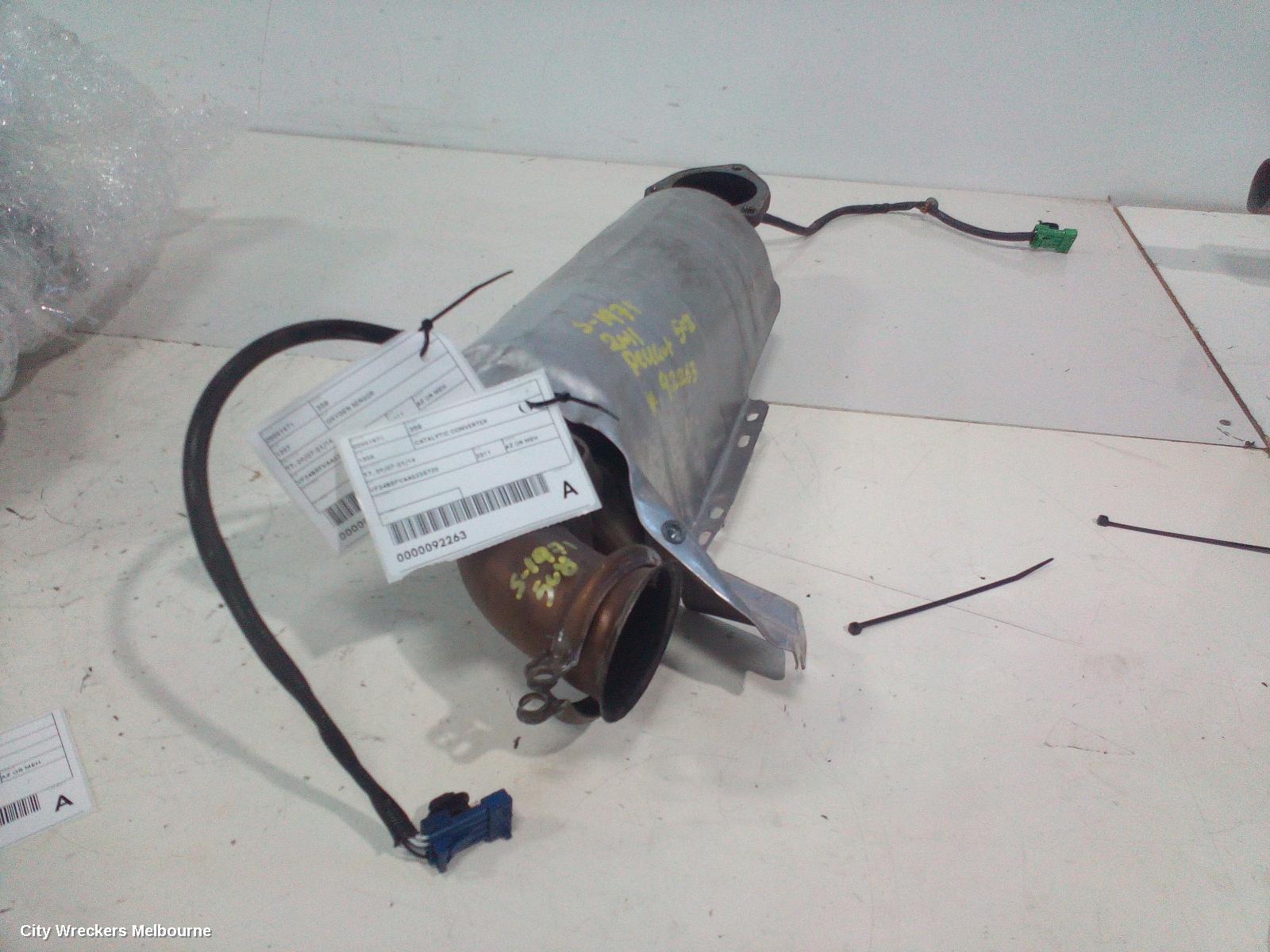 PEUGEOT 308 CATALYTIC CONVERTER, T7, 09/2007 - 01/2014 - Image 3