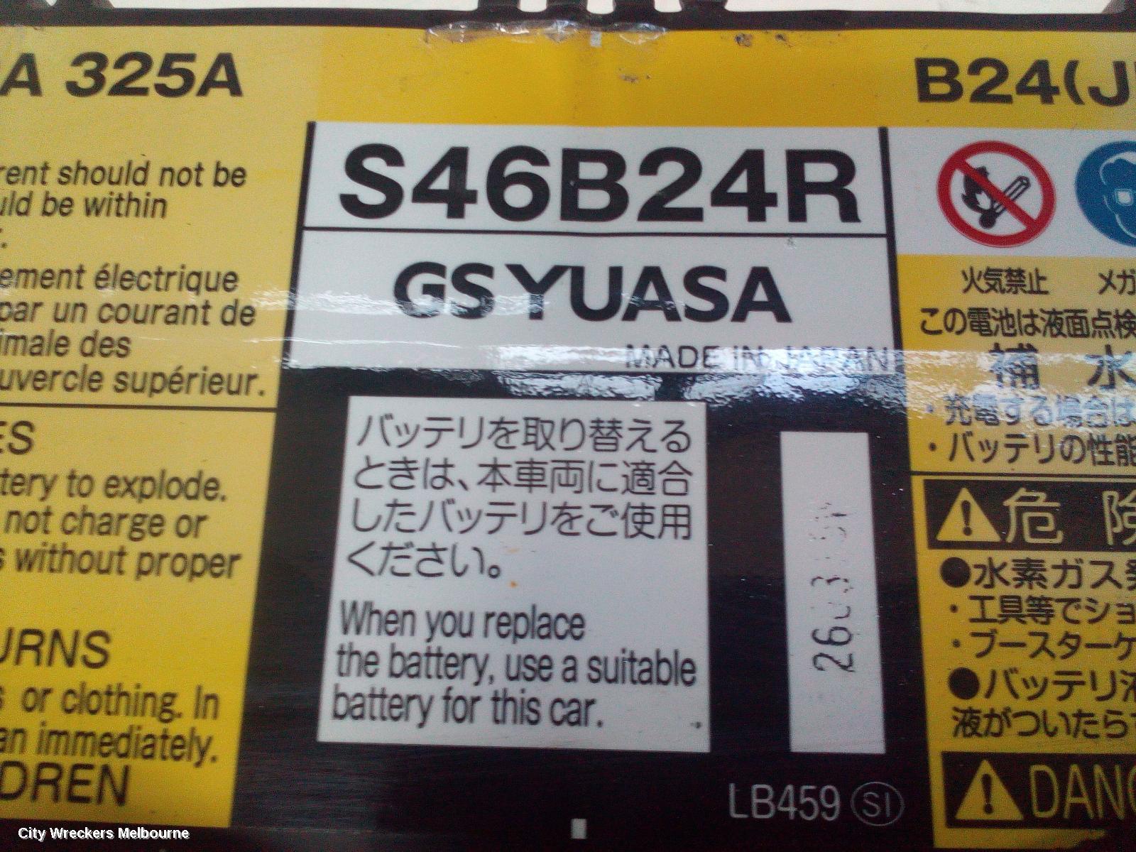 TOYOTA PRIUS BATTERY, 12 VOLT BATTERY (LOCATED IN RIGHT REAR QUARTER), ZVW40R, PRIUS V, 05/2012 - 03/2021 - Image 2