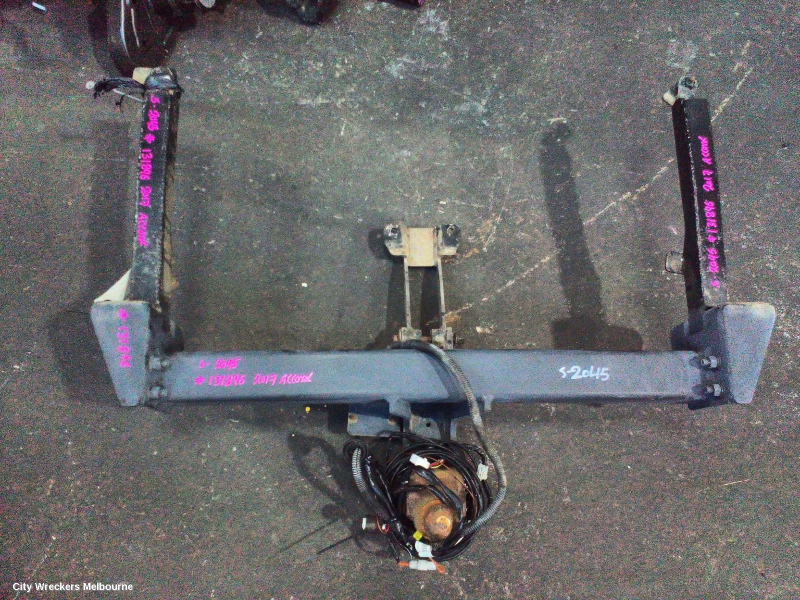 HONDA ACCORD TOWBAR, 9TH GEN, 05/2013 - 08/2019 - Image 2