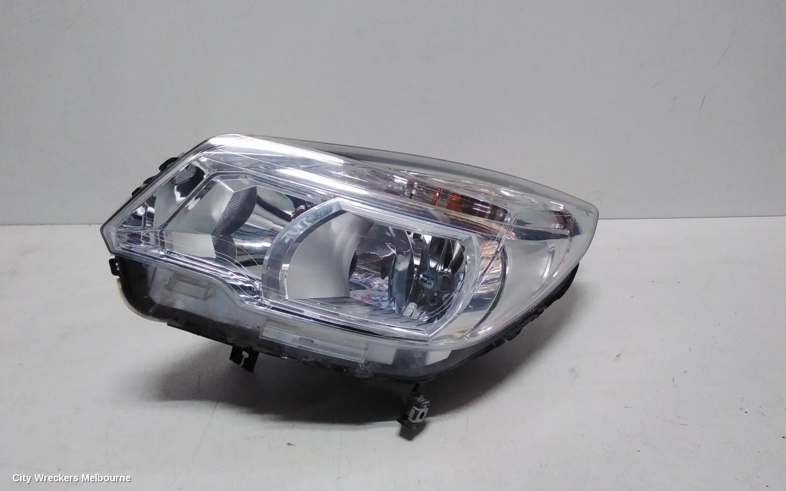 HOLDEN COLORADO LEFT HEADLAMP, RG/RG 7, HALOGEN TYPE, 01/2012 - 06/2016 - Image 1