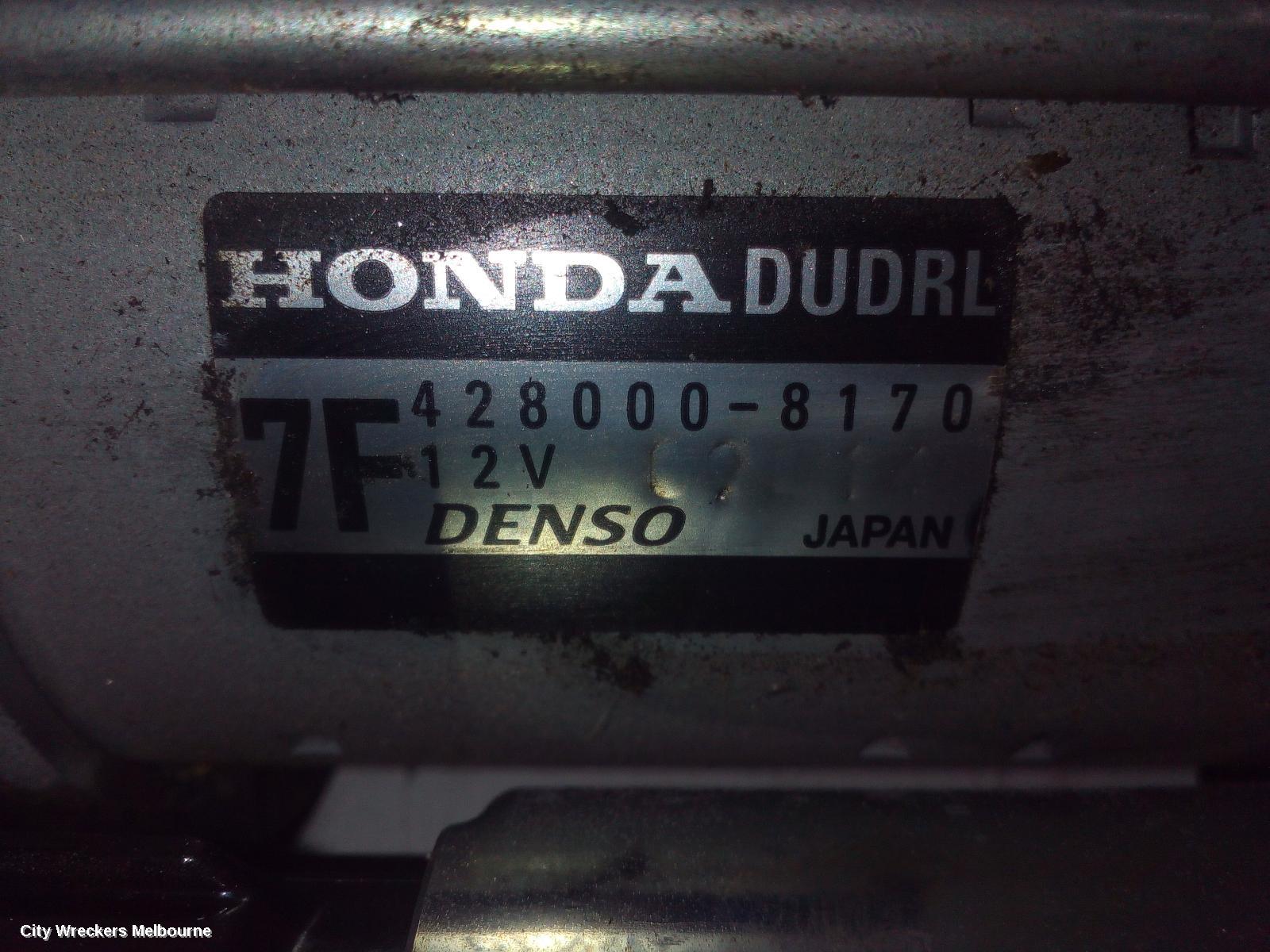 HONDA CIVIC STARTER, PETROL, 1.8, 10TH GEN, 05/2016 - 08/2021 - Image 2