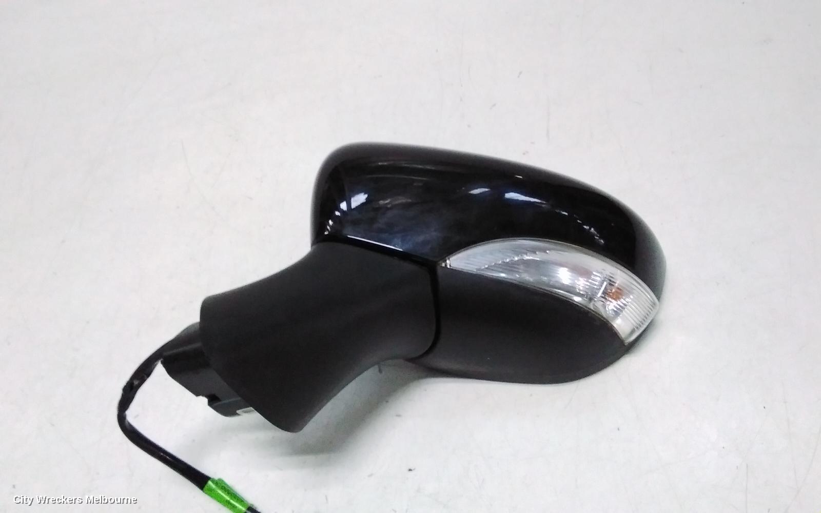 RENAULT CLIO LEFT DOOR MIRROR, X98, BLACK, MANUAL FOLDING (7 WIRE), 09/2013 - 07/2016 - Image 3
