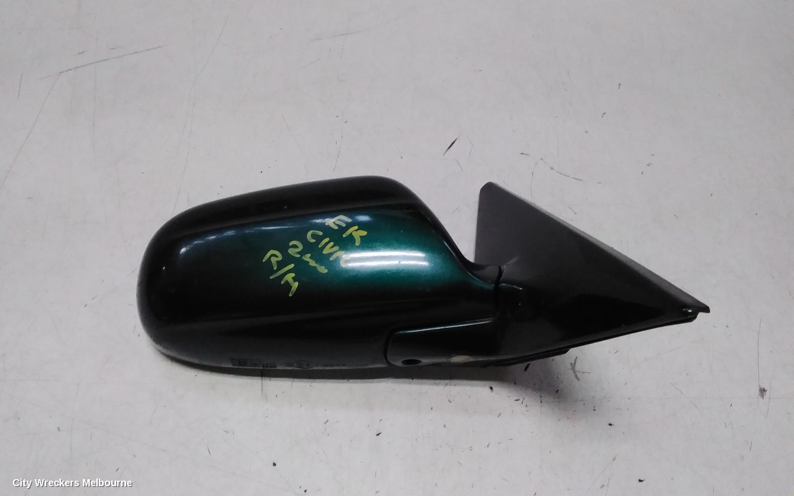 HONDA CIVIC RIGHT DOOR MIRROR, EK, POWER, SEDAN, 98-00 - Image 3