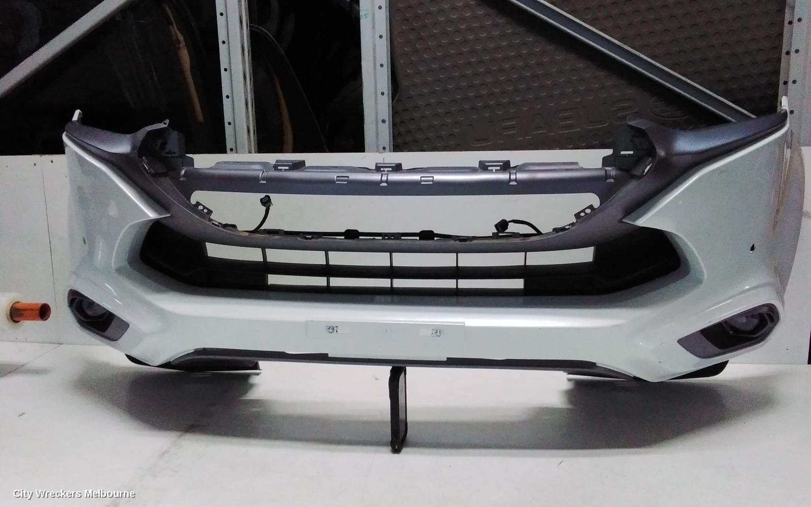 ISUZU MU-X FRONT BUMPER, 2ND GEN, BUMPER BAR, W/ PARKING SENSOR TYPE, GREY INSERT, 01/2022 ONWARDS - Image 2
