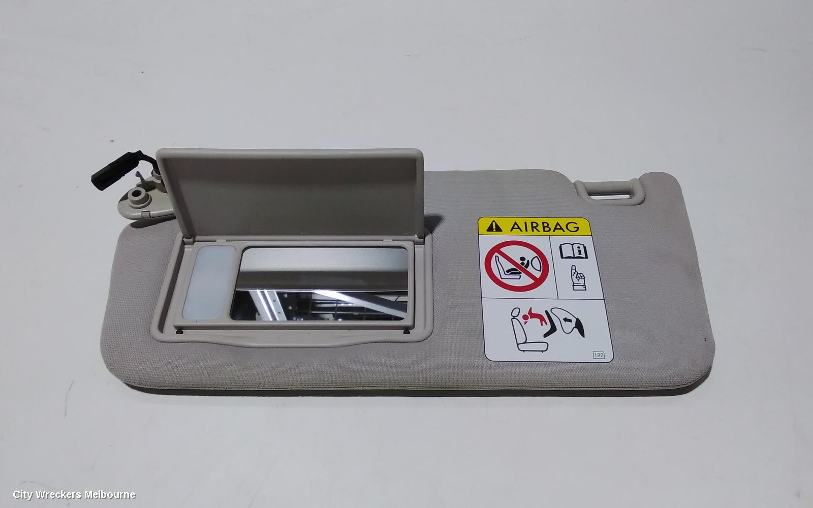 SUBARU OUTBACK SUNVISOR, 6TH GEN, LH SIDE, 08/2014 - 12/2020 - Image 1