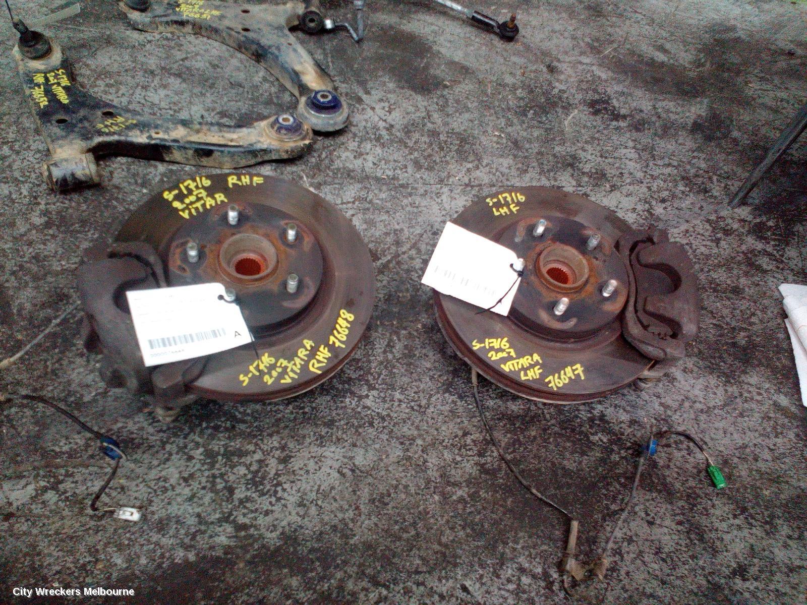 SUZUKI VITARA RIGHT FRONT HUB ASSEMBLY, GRAND VITARA, JB, ABS TYPE, 04/2005 - 09/2008 - Image 2