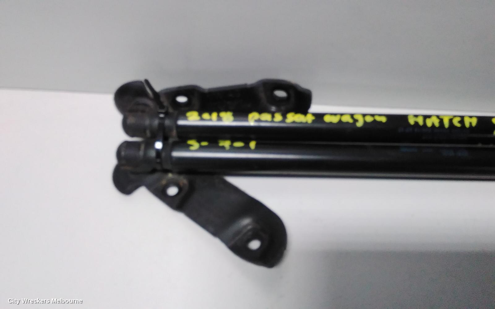 VOLKSWAGEN PASSAT HATCH STRUT, B8/MK7, TAILGATE STRUTS (PAIR), NON POWER LIFTGATE TYPE, 06/2015 - 05/2023 - Image 2