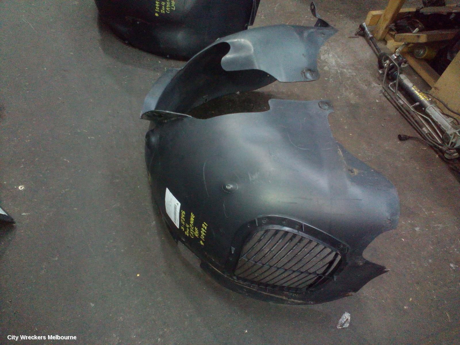 PORSCHE CAYENNE RIGHT GUARD LINER, FRONT, TURBO/TURBO S, 9PA, 06/2003 - 12/2006 - Image 2