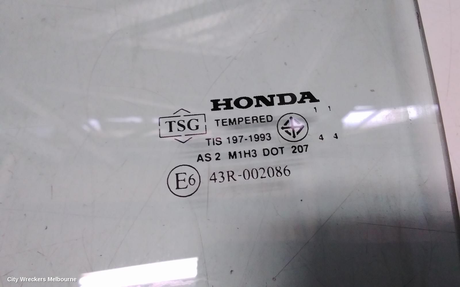 HONDA CIVIC LEFT REAR DOOR WINDOW, 7TH GEN, SEDAN, 11/2000 - 12/2005 - Image 3