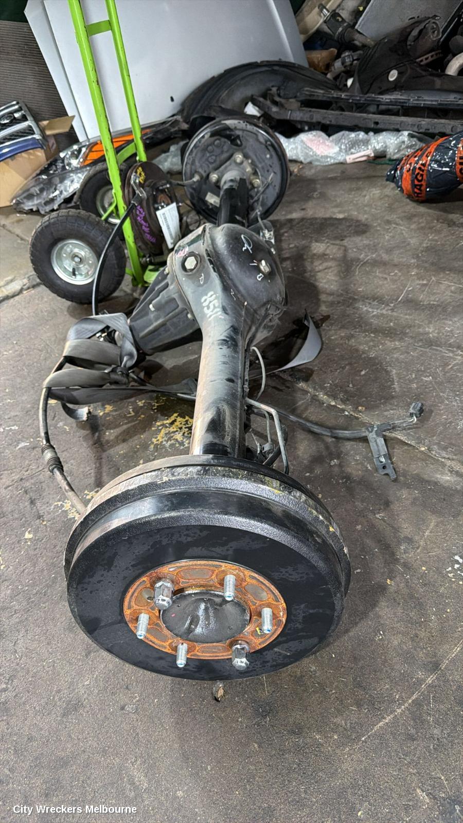 ISUZU DMAX REAR DIFF ASSEMBLY, RG, GT5 AXLE CODE, 4.1 RATIO, 07/2020 ONWARDS - Image 3