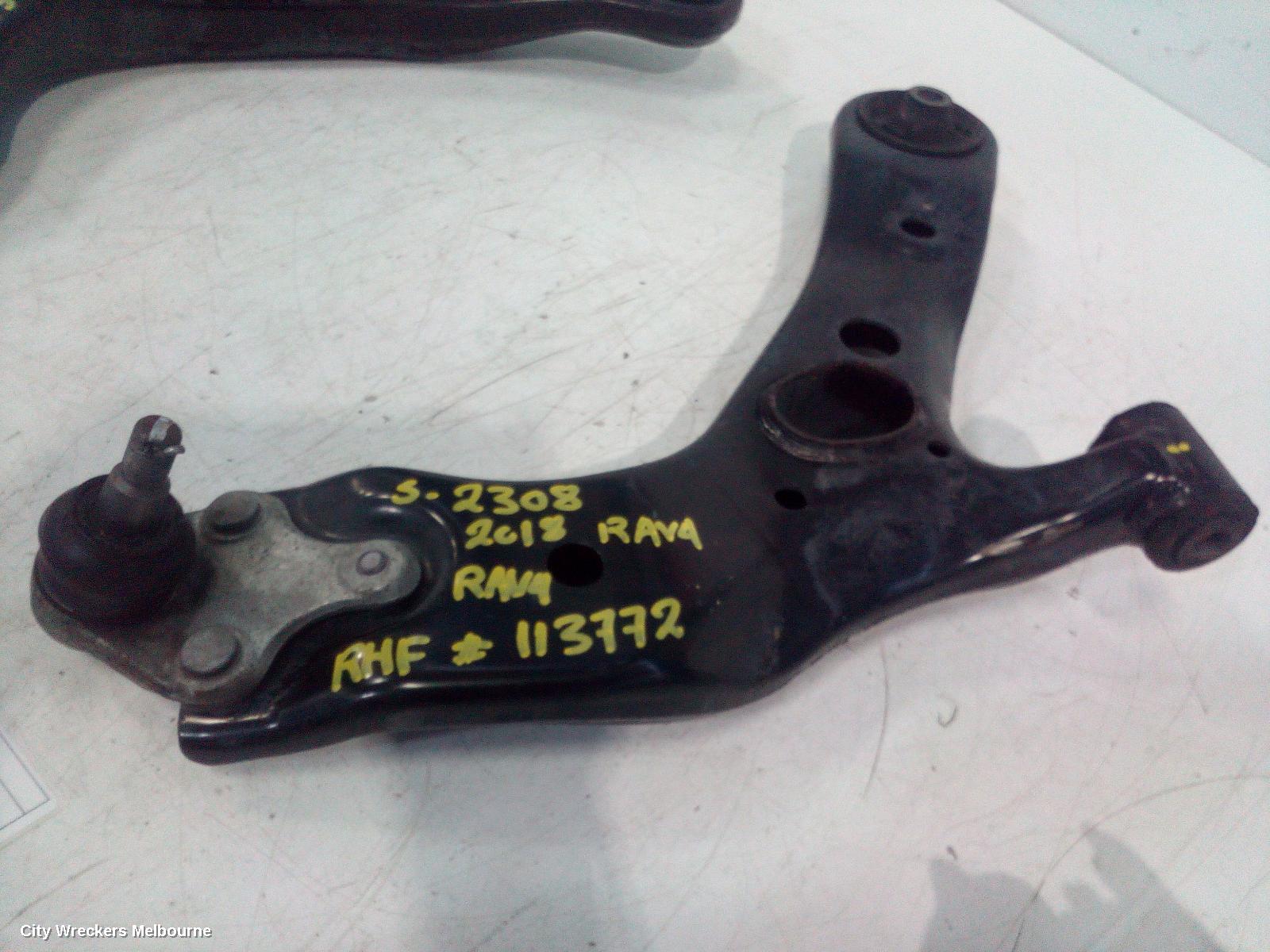 TOYOTA RAV4 RIGHT FRONT LOWER CONTROL ARM, XA40, 12/2012 - 12/2018 - Image 2
