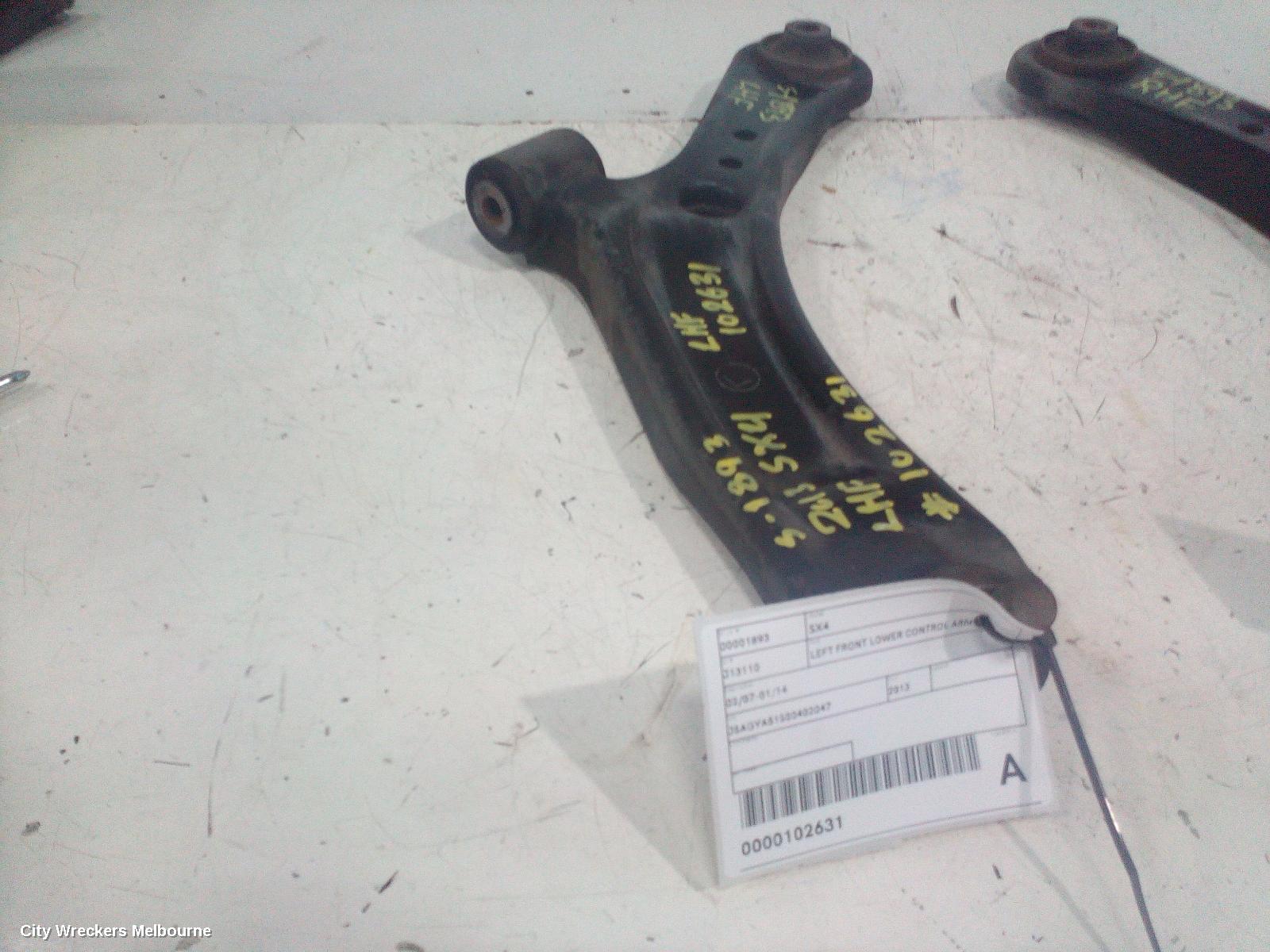 SUZUKI SX4 LEFT FRONT LOWER CONTROL ARM, 01/2007 - 01/2014 - Image 2