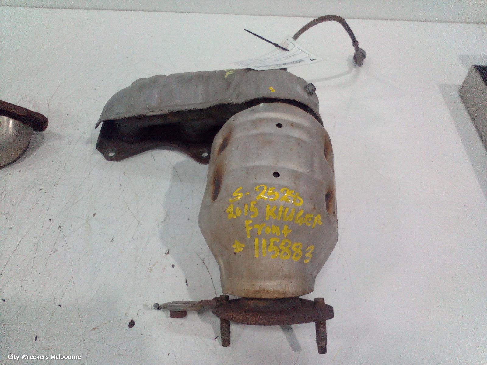 TOYOTA KLUGER CATALYTIC CONVERTER, MANIFOLD-CAT TYPE, 3.5, PETROL, FRONT, GSU50/GSU55, 12/2013 - 10/2016 - Image 2