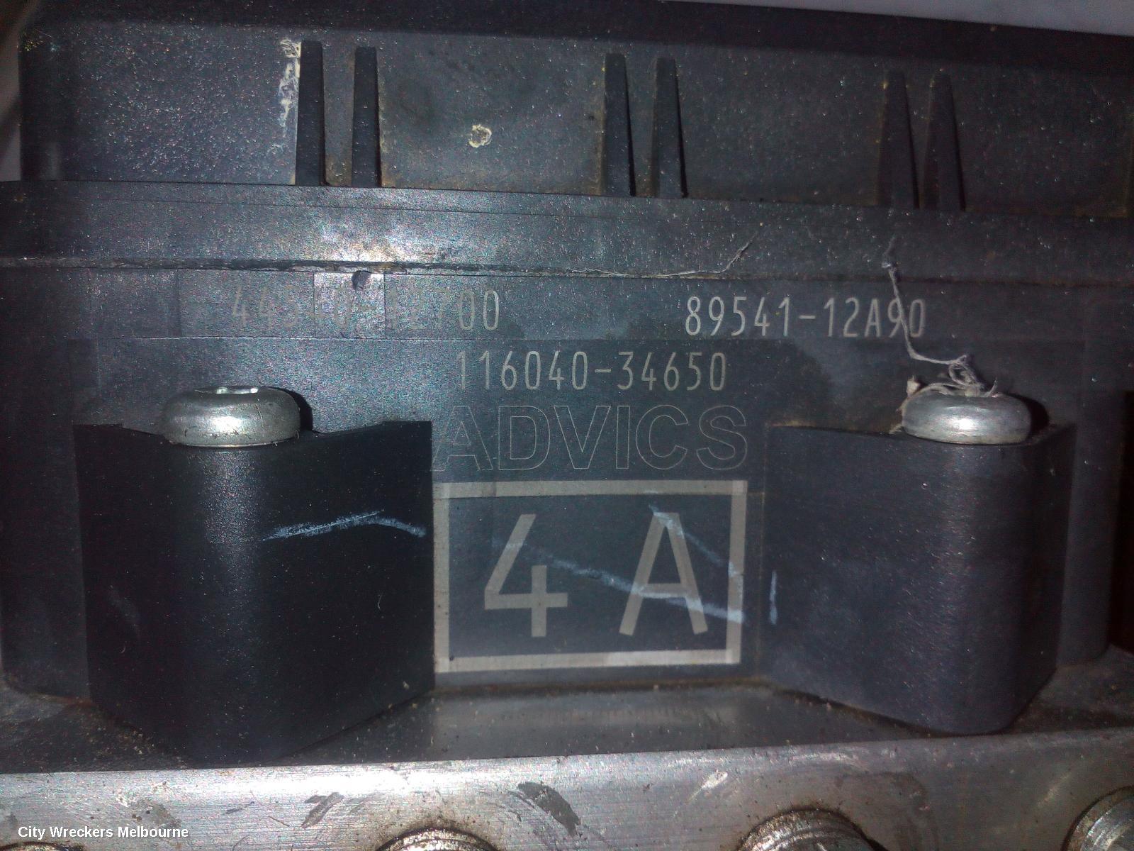TOYOTA COROLLA ABS PUMP/MODULATOR, ZRE182R, HATCH, NON HYBRID, 03/2015 - 06/2018 - Image 2