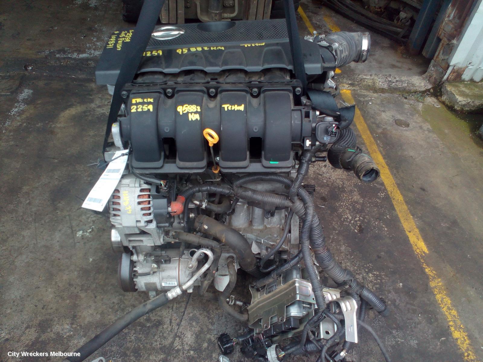 NISSAN PULSAR ENGINE, PETROL, 1.8, MRA8DE, B17/C12, 12/2012 - 12/2017 - Image 3
