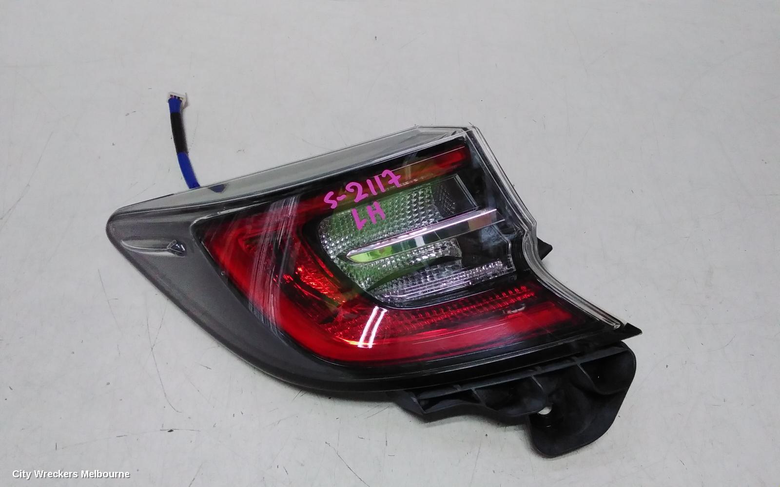 TOYOTA COROLLA LEFT TAILLIGHT, E210, IN BODY, HATCH, 07/2018 - 08/2022 - Image 2