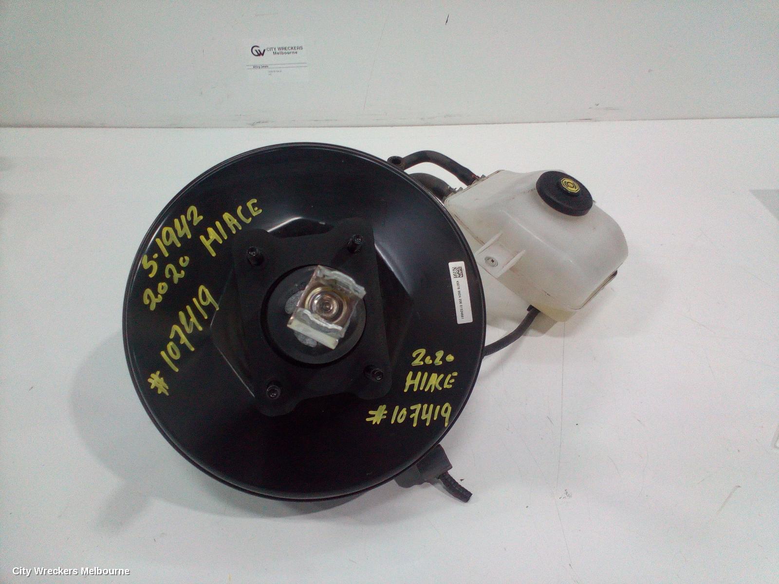 TOYOTA HIACE BRAKE BOOSTER, DIESEL, 2.8, 1GD-FTV, TURBO, 300 SERIES, 04/2019 ONWARDS - Image 1