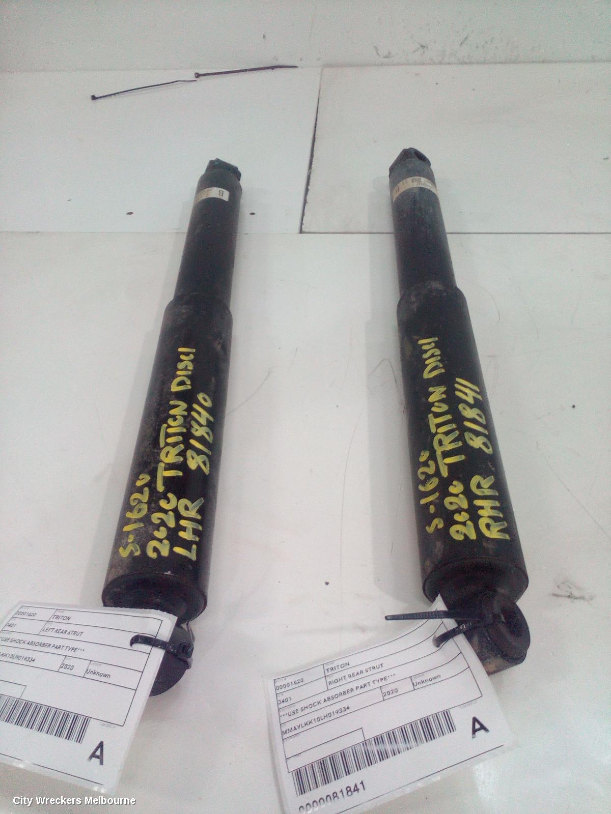 MITSUBISHI TRITON RIGHT REAR STRUT, ***USE SHOCK ABSORBER PART TYPE*** - Image 3