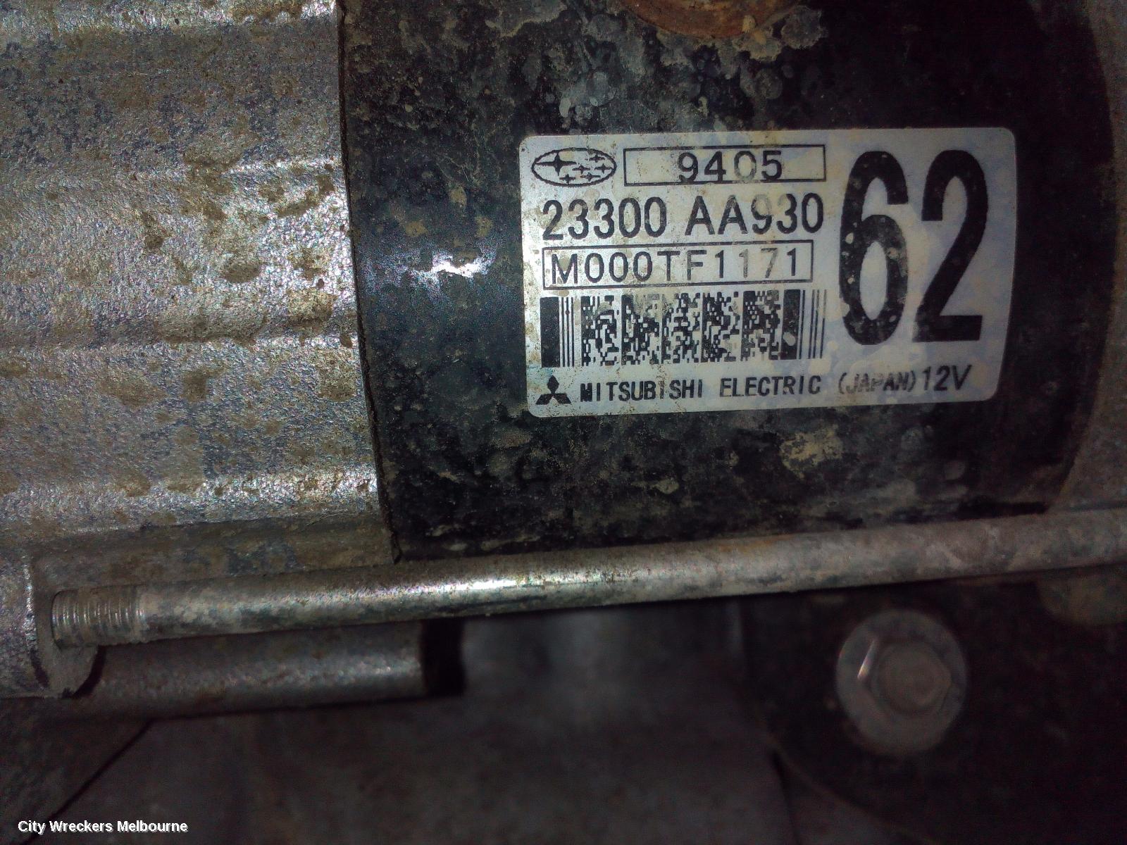 SUBARU FORESTER STARTER, PETROL, 2.5, SK, 08/2018 ONWARDS - Image 1