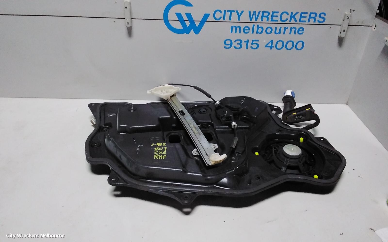 MAZDA CX5 RIGHT FRONT WINDOW REG/MOTOR, KF, DOOR REG & MOTOR ASSY, 02/2017 ONWARDS - Image 1