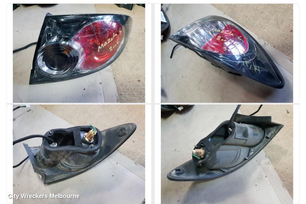 MAZDA 6 RIGHT TAILLIGHT, GG/GY, IN BODY, SEDAN, MPS, 10/2005 - 01/2008 - Image 1