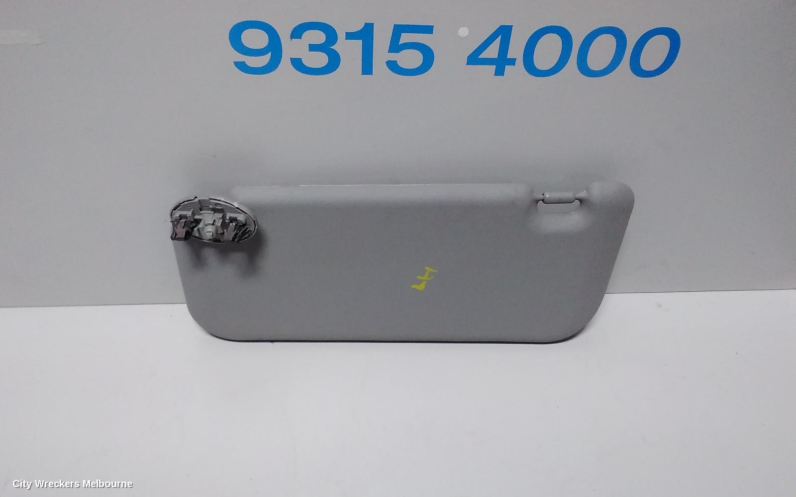 TOYOTA YARIS SUNVISOR, NCP9#, LH SIDE, NON MIRROR TYPE, 10/2005 - 06/2016 - Image 3