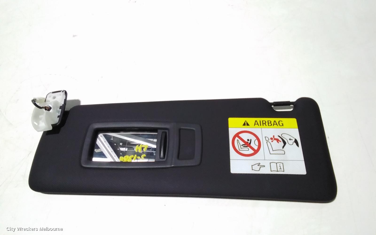 BMW 3 SERIES SUNVISOR, F30, LH SIDE, 11/2011 - 02/2019 - Image 2