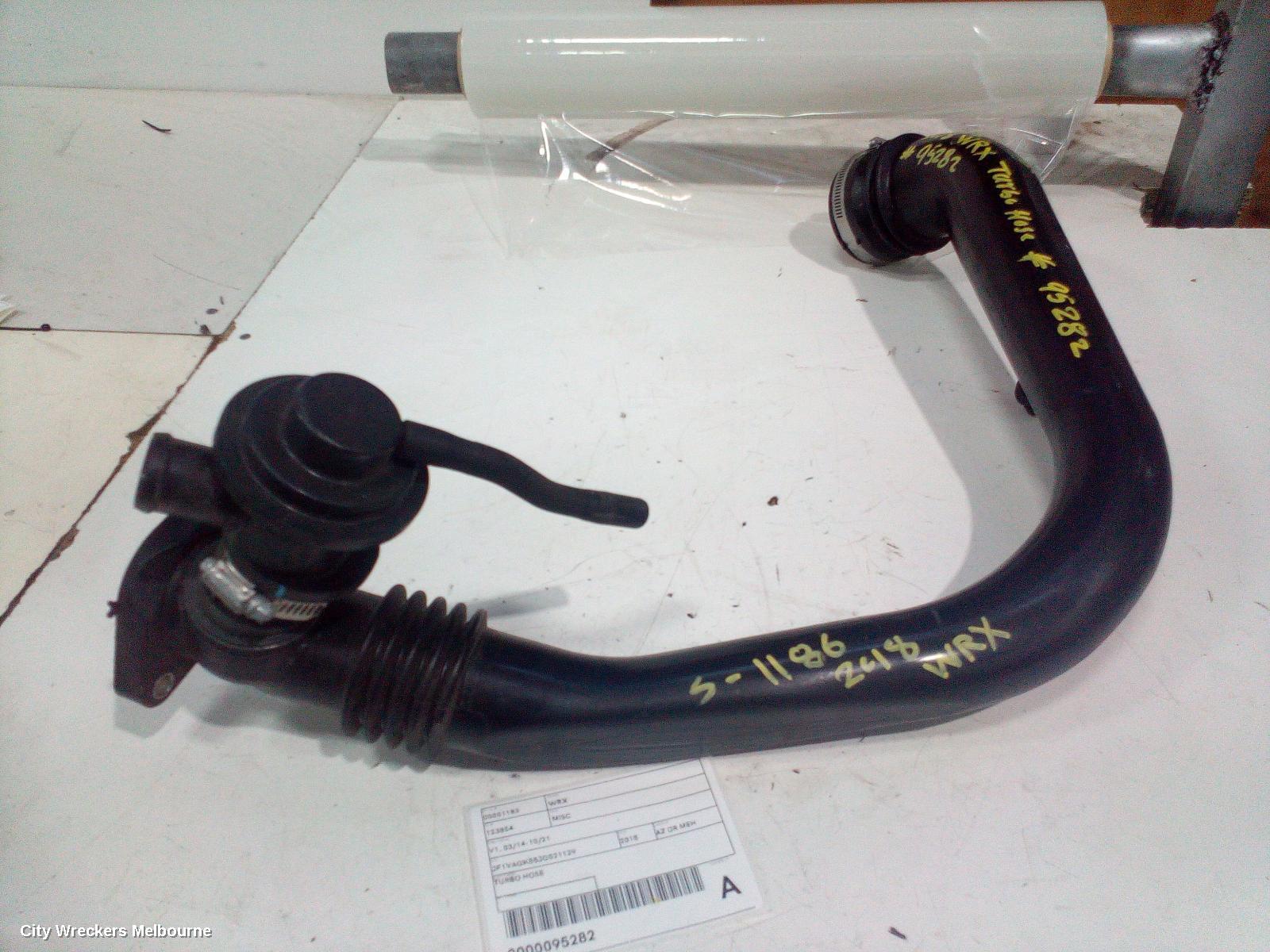 SUBARU WRX, V1, 03/2014 - 10/2021, TURBO HOSE: 95282 - Image 3