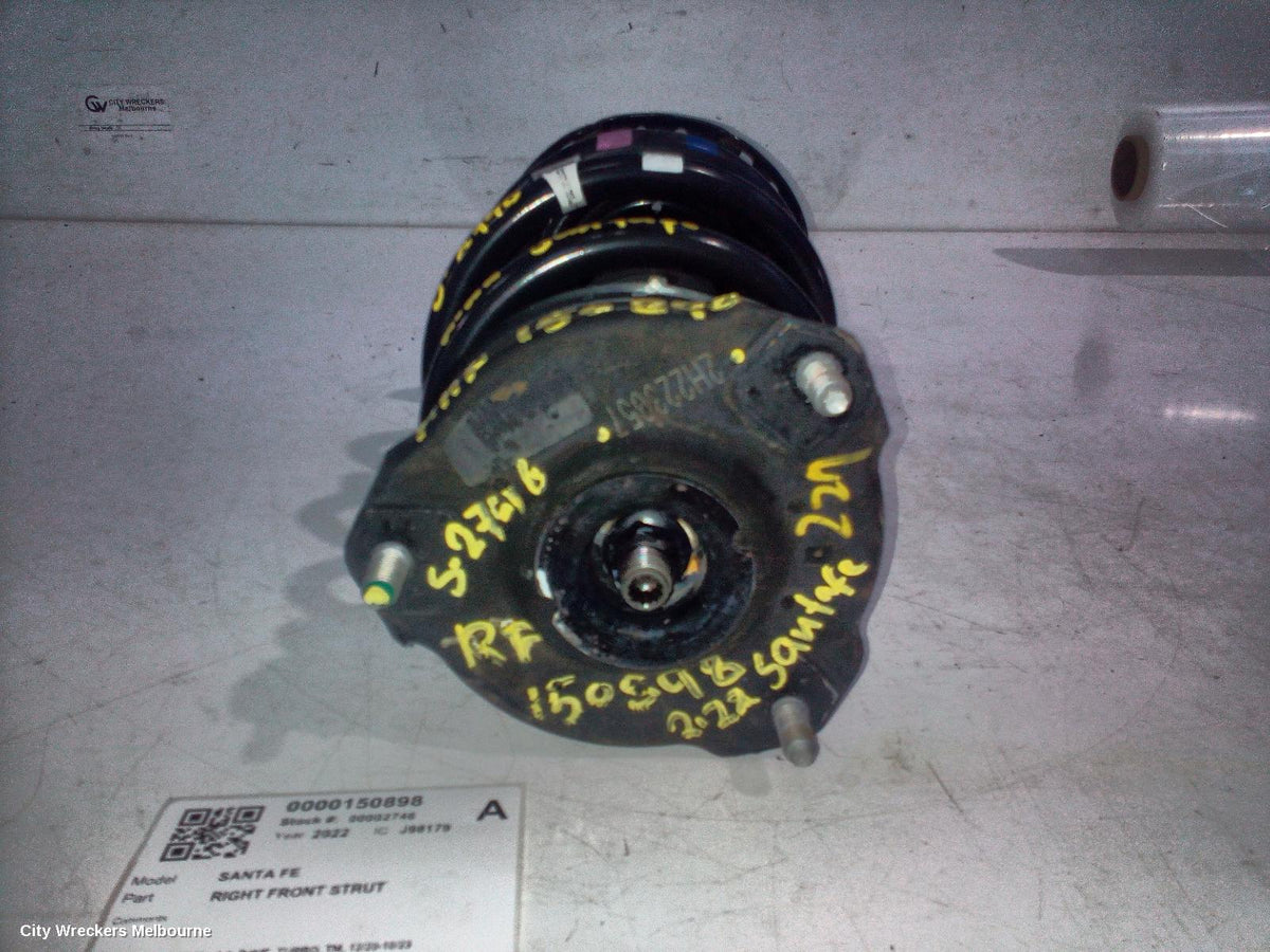 HYUNDAI SANTA FE RIGHT FRONT STRUT, DIESEL, 2.2, D4HE, TURBO, TM, 12/2020 - 10/2023 - Image 1