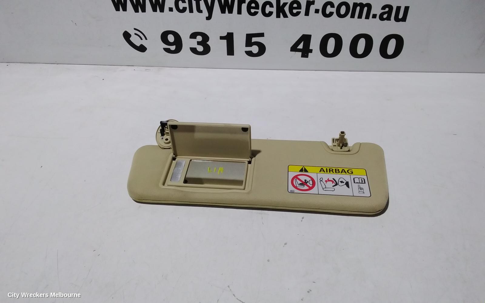 TOYOTA KLUGER SUNVISOR, GSU50/GSU55, LH SIDE, 03/2014 - 02/2021 - Image 3