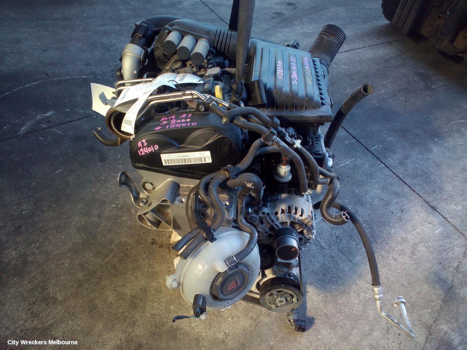 AUDI A3 ENGINE, PETROL, 1.4, TURBO, 8V (A3), CZEA CODE, 05/2013 - 10/2020 - Image 2