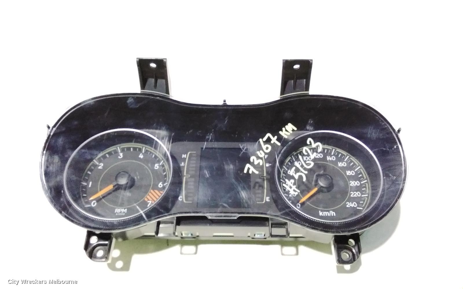 JEEP CHEROKEE INSTRUMENT CLUSTER, PETROL, 2.4/3.2, KL, SPORT/LONGITUDE/BLACKHAWK, 3.5IN DISPLAY TYPE, 02/2014 - 01/2017 - Image 2