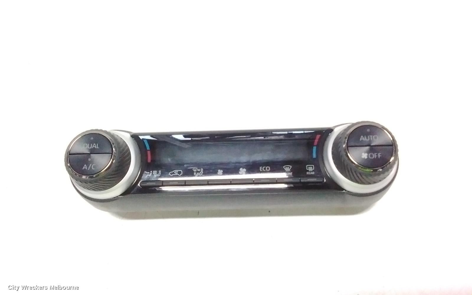 TOYOTA RAV4 HEATER/AC CONTROLS, DUAL ZONE CLIMATE CONTROL, XA50, 11/2018 ONWARDS - Image 1