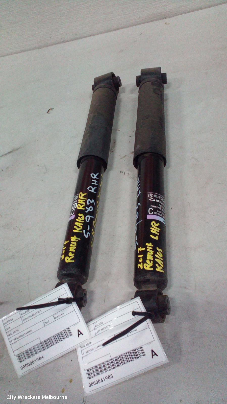 RENAULT KALEOS LEFT REAR STRUT, XZG, 05/2016 ONWARDS - Image 2
